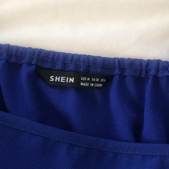 Shein medium blue summer dress - Picture 2 of 5